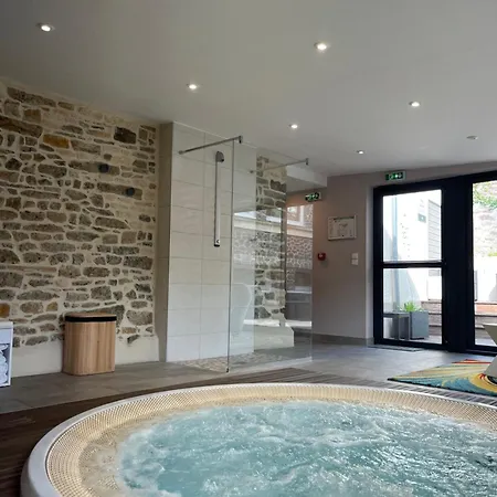 호텔 Logis Restaurant Au Site Normand