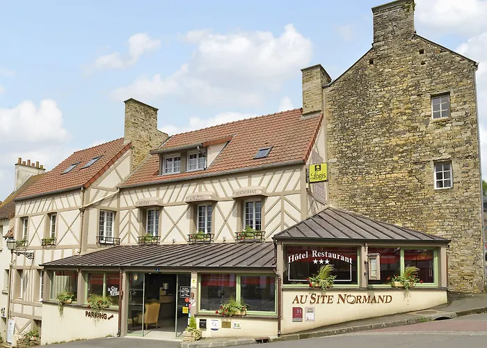 מלון Logis Restaurant Au Site Normand