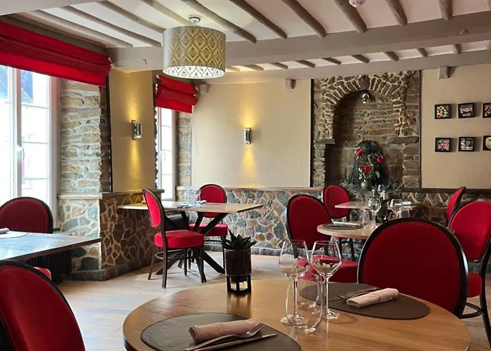 מלון Logis Restaurant Au Site Normand 3*